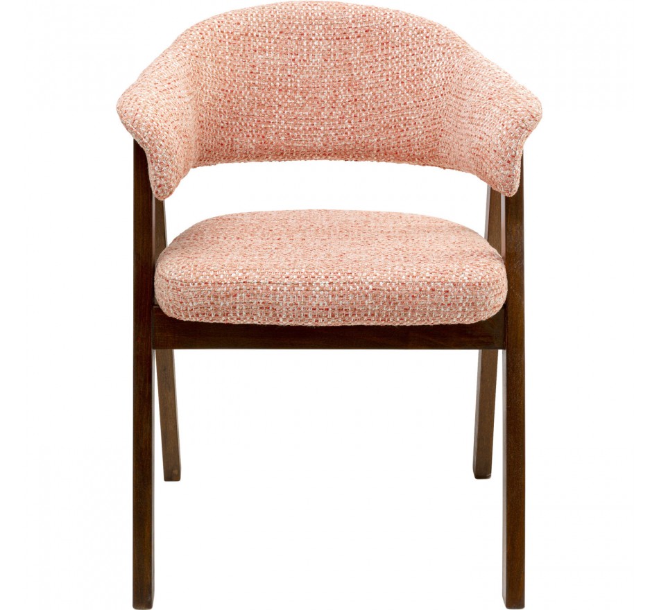 Stoel Jonte roze Kare Design