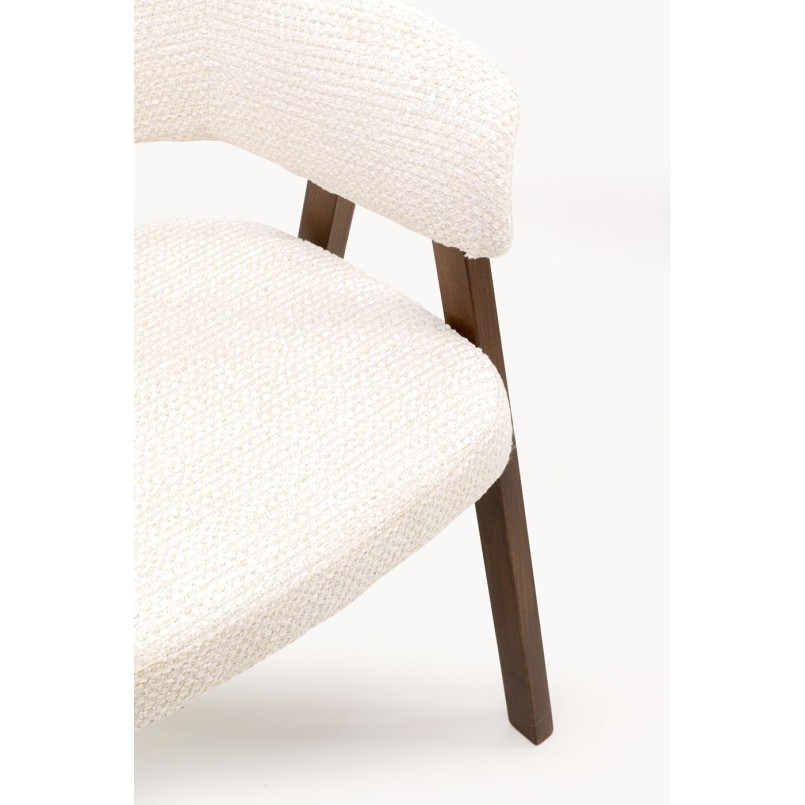 Chair with armrests Jonte cream Kare Design