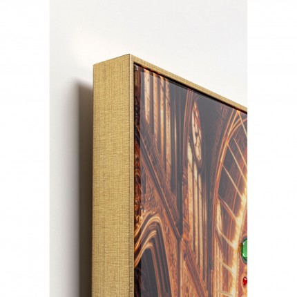 Schilderij Saint man 100x100cm Kare Design