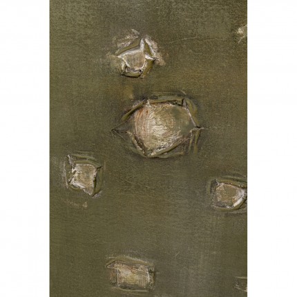 Schilderij Moody 120x150cm groen Kare Design