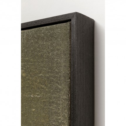 Schilderij Moody 120x150cm groen Kare Design