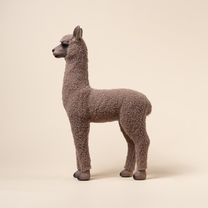 Woonaccessoires alpaca 38cm bruin Kare Design