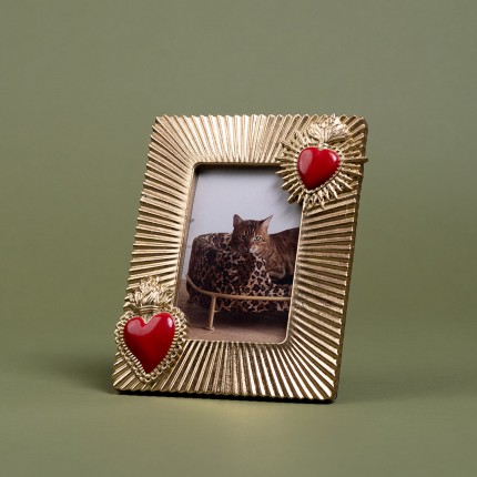 Fotolistj twee brandend harten 18x23cm Kare Design