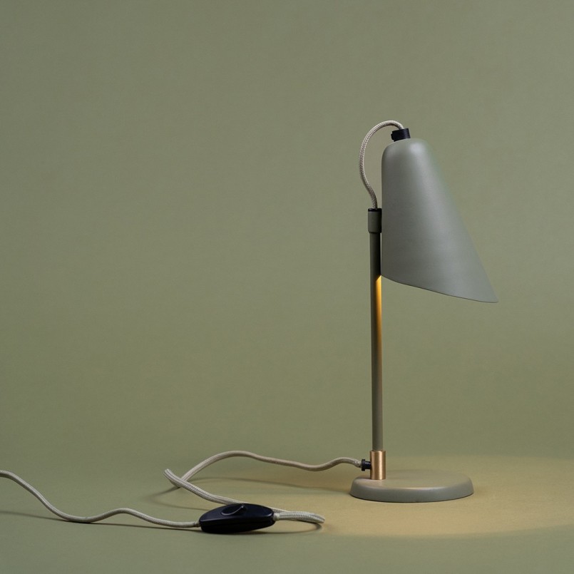 Wijze groene retro stalen lamp - Mira - Kare Design