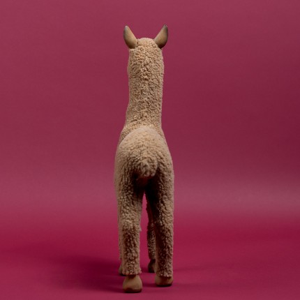 Woonaccessoires alpaca 48cm bruin Kare Design