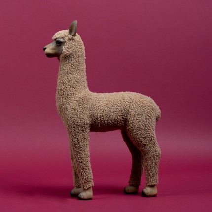 Woonaccessoires alpaca 48cm bruin Kare Design