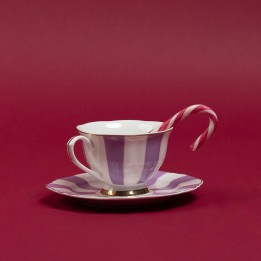 Coffee Cup Harlequin purple (4/set) Kare Design