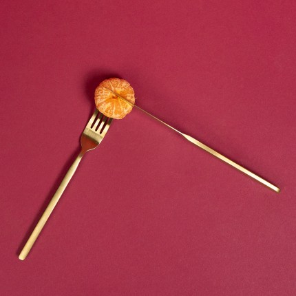 Bestek Gloria Matt Gouden (16-part) Kare Design