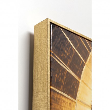 Schilderij Saint vrouw 100x100cm Kare Design