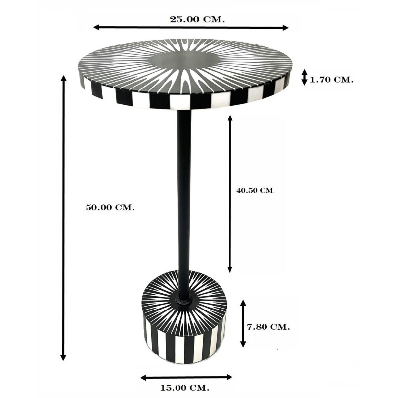 Table d appoint Iris Ø25cm