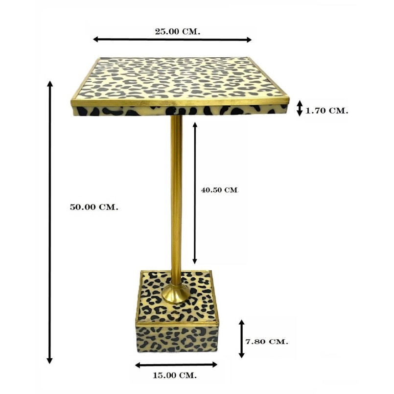 Table d appoint Leo 25x25cm
