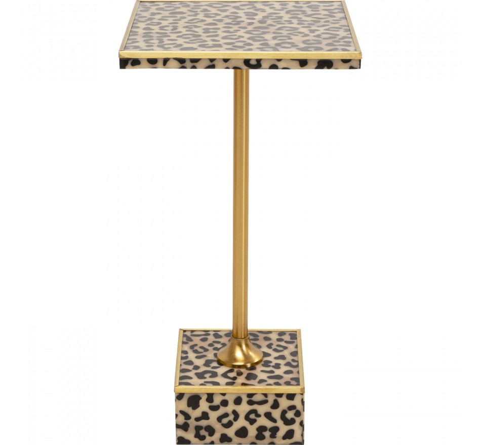 Bijzettafel luuipard 25x25cm Kare Design