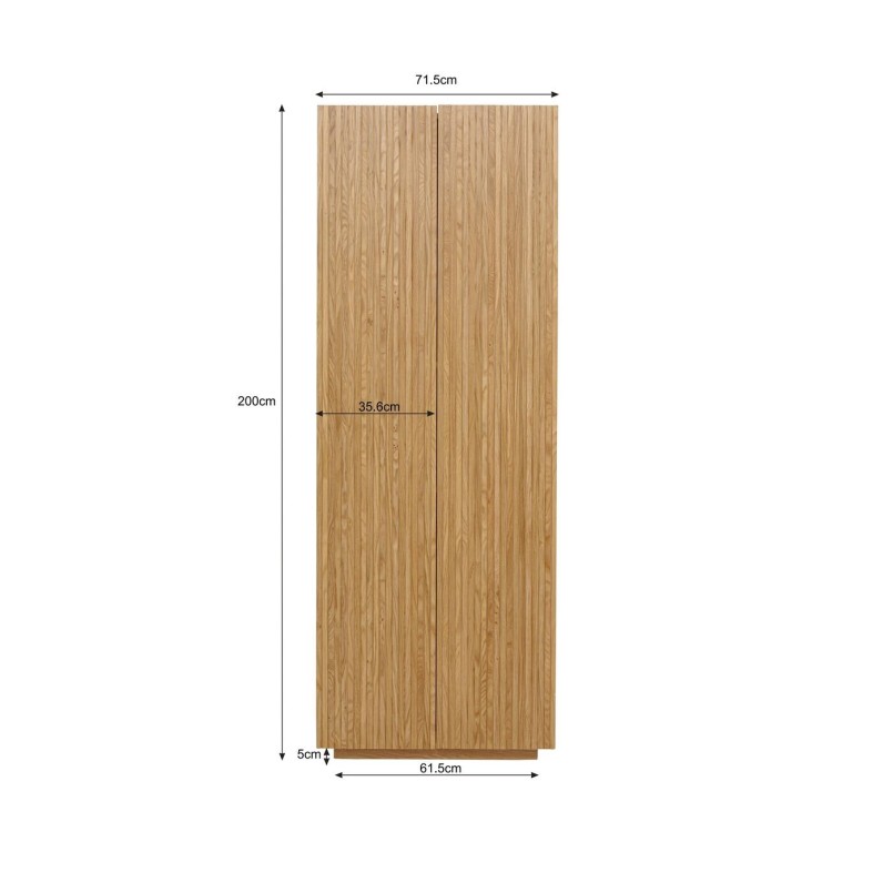 Commode haute Brighton 72x200cm