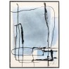 Painting Frame Dust 55x75cm blue Kare Design