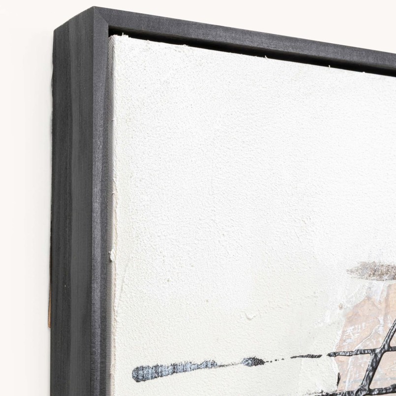 Schilderij Frame Dust 55x75cm grijs Kare Design