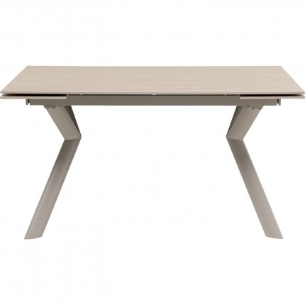 Extensible Table Xenia Travertino 200x80cm Kare Design