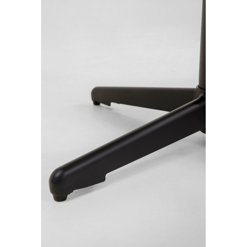 Fauteuil pivotant + repose-pieds Jules jaune