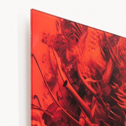 Glass Picture red muse 50x40cm Kare Design