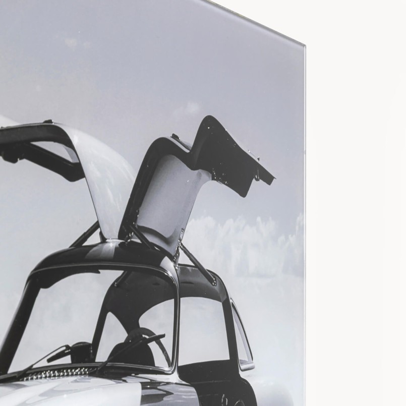 Wandfoto auto profiel 120x80cm Kare Design