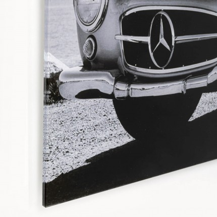 Glass Picture car profile 120x80cm Kare Design