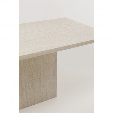 Eettafel Travertino 160x90cm Kare Design