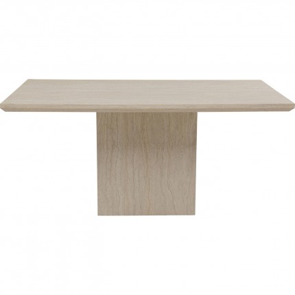 Eettafel Travertino 160x90cm Kare Design