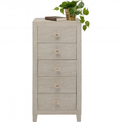 Dresser Travertino 5 drawers Kare Design