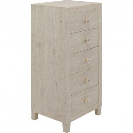 Dresser Travertino 5 drawers Kare Design