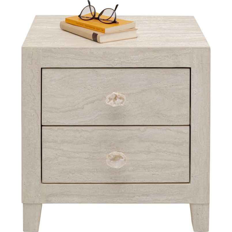 Petite commode Travertino 50x49cm