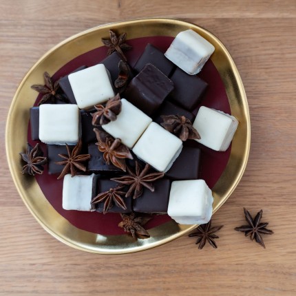 Soepborden Vibrations Ø19cm rood (4/set) Kare Design