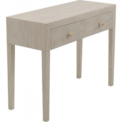 Console Travertino 100x40cm Kare Design