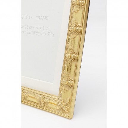 Picture Frame bees 16x20cm gold Kare Design