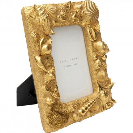 Picture Frame shells 18x23cm gold Kare Design