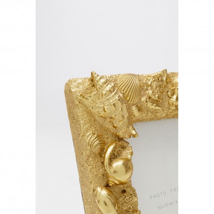 Picture Frame shells 18x23cm gold Kare Design
