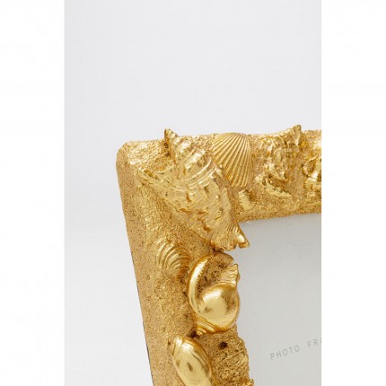 Fotolistj schelpen 20x25cm goud Kare Design