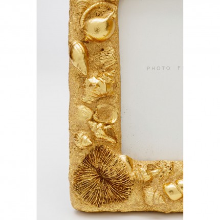 Fotolistj schelpen 20x25cm goud Kare Design