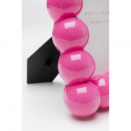 Fotolistj Bubble 19x23cm roze Kare Design