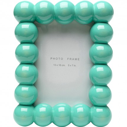 Picture Frame Bubble 19x23cm turquoise Kare Design