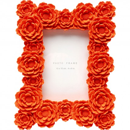 Picture Frame Flowerdream 19x25cm orange Kare Design