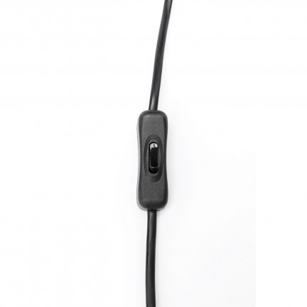 Floor Lamp Al Capone Tre 83cm black Kare Design