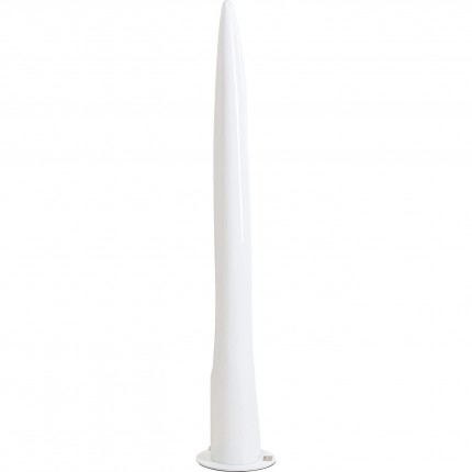 Vloerlamp Flow Flame 132cm wit Kare Design