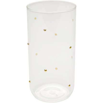 Waterglazen hoog Glam Dots goud (4/set) Kare Design
