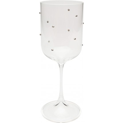 Wijnglazen Glam Dots zilver (4/set) Kare Design