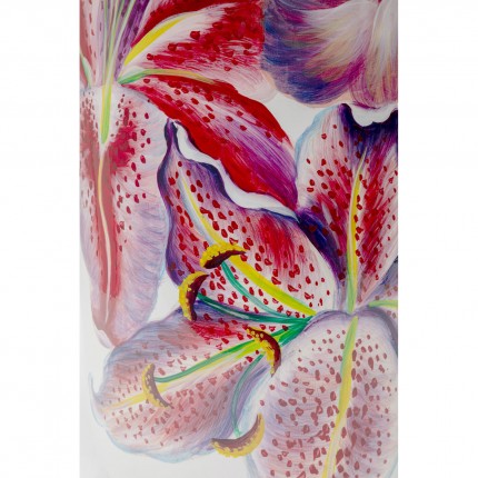 Tafellamp roze lelies Kare Design