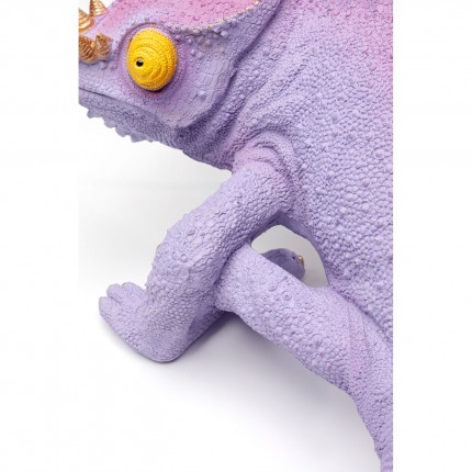 Table Lamp purple chameleon Kare Design