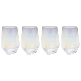 Waterglazen Diamond 15cm (4/set) Kare Design