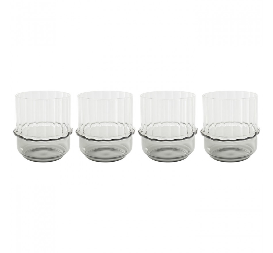 Waterglazen Noelle (4/set) Kare Design