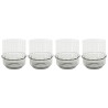 Waterglazen Noelle (4/set) Kare Design