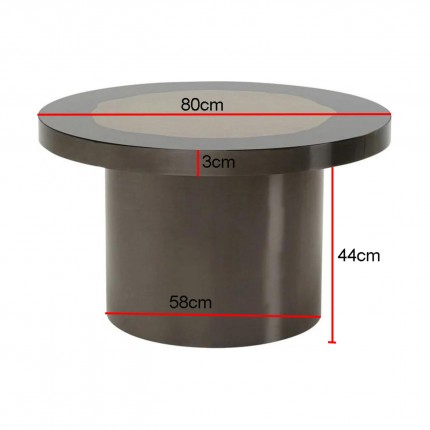 Side Table Medallion Ø80cm Kare Design