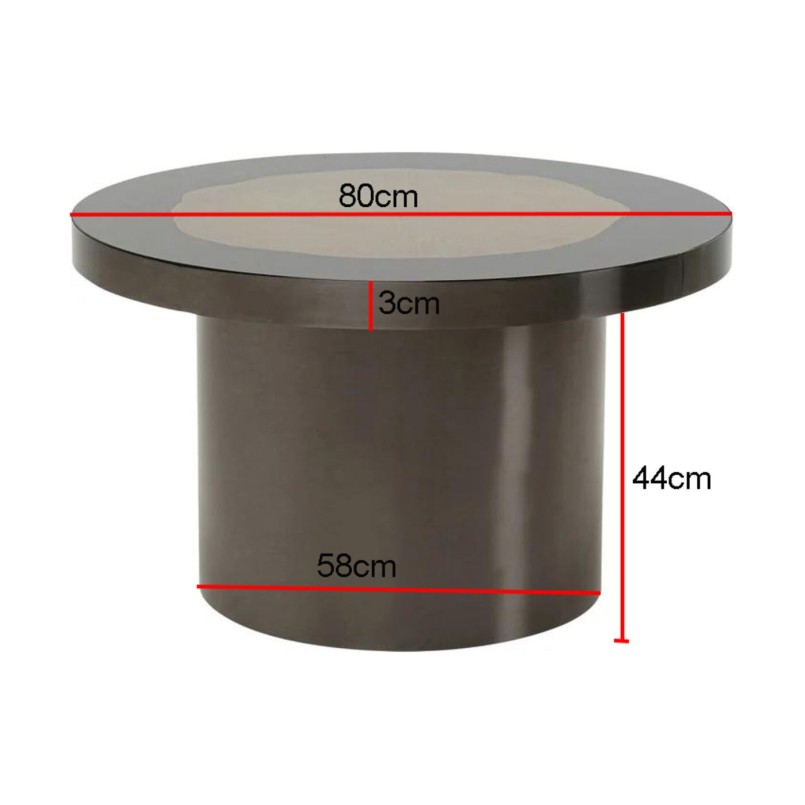 Side Table Medallion Ø80cm Kare Design